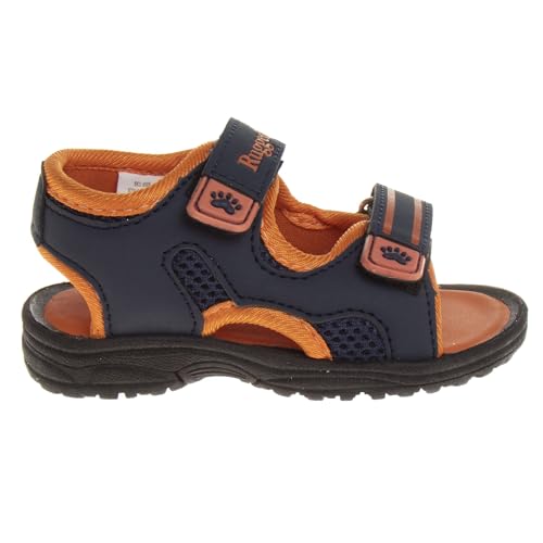 Image of Rugged Bear Kids Boys Girls Open-Toe Outdoor Sport Water Sandals - beach pool slide adjustable strap shoes athletic summer (Toddler /Little Kid /Big Kid)