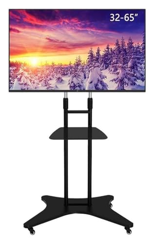 Soporte móvil para TV ajustable en altura miniatura 1