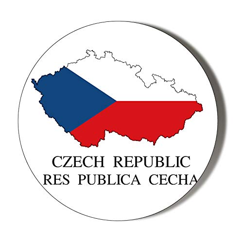 República Checa mapeada 58mm Abrebotellas magnéticos