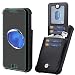 iPhone SE 2022 5G/SE 2020/iPhone 8/iPhone 7 Wallet Case,VANAVAGY Leather Magnetic Clasp Flip Folio Shockproof Phone Cover[Screen Protector Included] Credit Card Holder Kickstand for iPhone SE3/SE2/8/7
