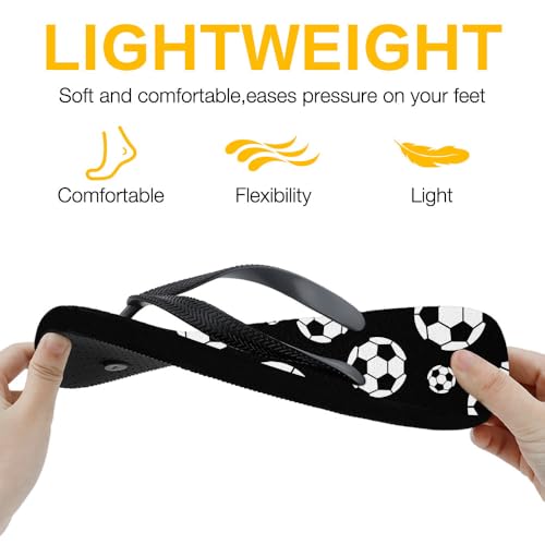 Flip Flops for Women Men Rubber Non Slip Yoga Mat Beach Funny Print Flat Thong Sandals Lightweight Comfy Casual Walking Pool Shower Shoes Indoor House Waterproof Slippers Two-Tone Footwear2