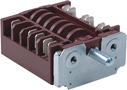 Interrupteur encodeur rotatif contre les pannes de chauffage de four multi-plage 250V