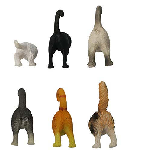 Imanes decorativos de gato para refrigerador, paquete de 6 miniatura 6