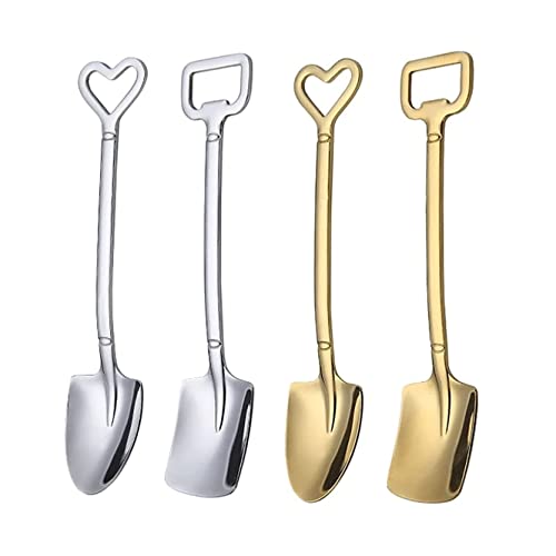 AZITICY Cucharillas de Café Cuchara de Helado Cucharitas Cover