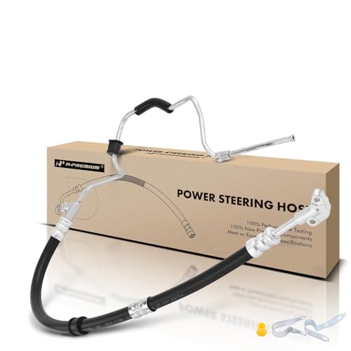 A-Premium Power Steering Pressure Hose Line Assembly Compatible with Honda Odyssey 2008 2009 2010, V6 3.5L SOHC, Pump To Rack/Gear