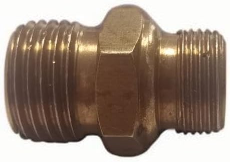 TIG MIG PLASMA M14X1 to M16x1.5 Copper Tube Adapter Universal for Water Gas and Electricity — 사진 1