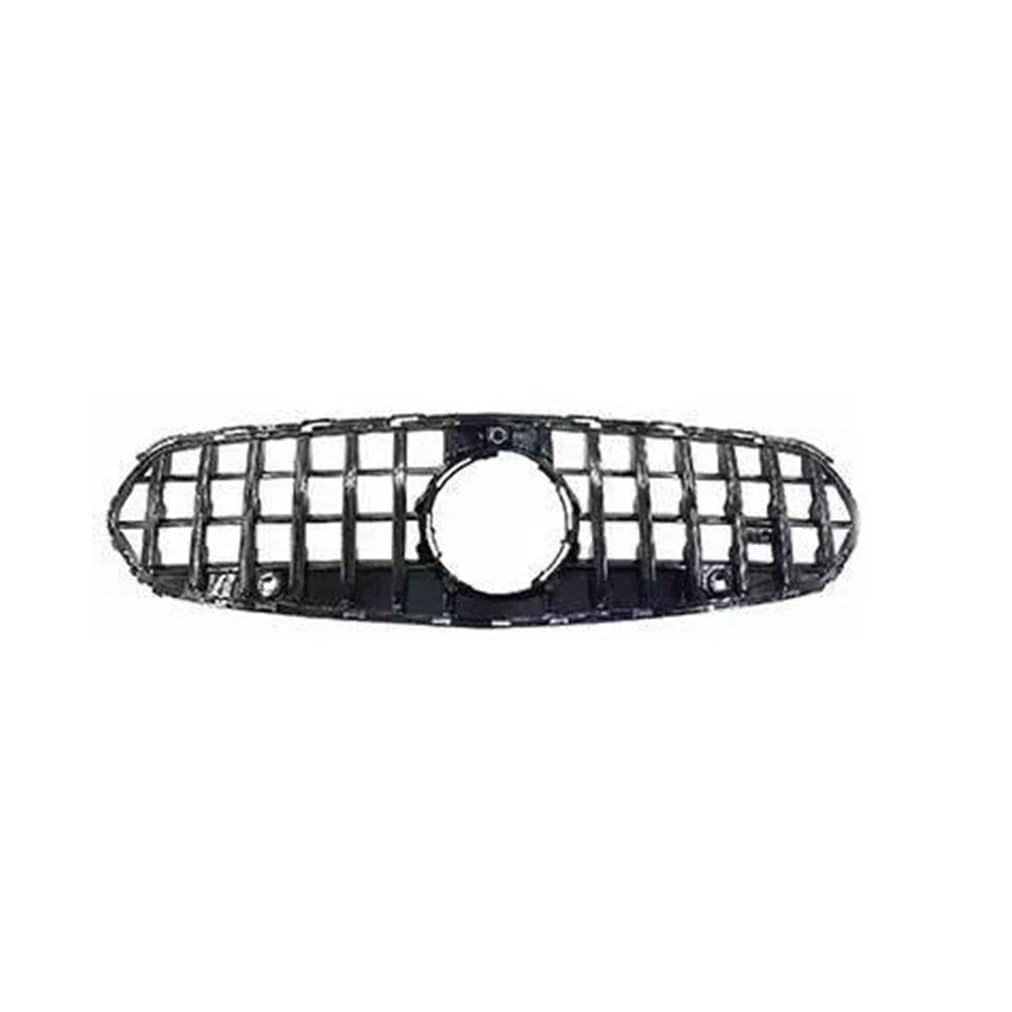 Pasuje do Mercedesa Benz Klasy C W206 Maska samochodu Grill GT Grille Fit C180 C200 C300 C350 AMG Brs Style Grill 2022+ Część samochodowa(GT Black Color)