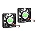 Security-01 2-Pack 60mm by 60mm by 15mm 6015 12V DC 0.10A Ball Bearing Brushless Cooling Fan 2pin AV-F6015MB UL TUV