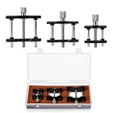 Viliqiou 3 PCS Watch Movement Holder Metal Reversible Watch Repair Tool