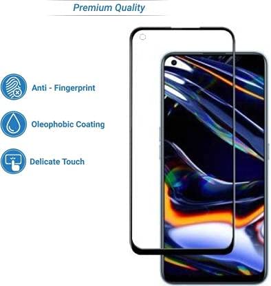 Image of Tempered Glass Anti-Scratch Screen Protector Compatible for (REALME 7 PRO)