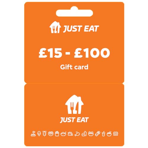 Image of Just Eat Physical Gift Card - UK Redemption Only - Delivered by post - £100