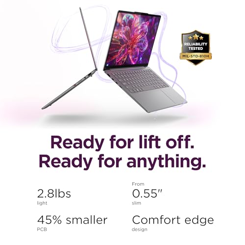 Lenovo Slim 7i Aura Edition - 2025 - Copilot+ PC - Core Ultra 7 Processor 256V - 14" WUXGA OLED Display - 16 GB Memory - 1 TB Storage - Luna Grey by Lenovo - Image 5