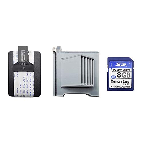 Lysee 3D Printer Parts & Accessories - 1Set TF to SD Card Reader Cable Card Reading Module with 8G SD Card Base for Creality Ender3/3S 3D Printer Parts Accessories