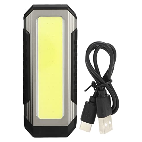 Rechargeable LED Magnetic Work Light: 1000LM Portable Work Light with 7 Lighting Modes, USB Charging, ABS Material for Car Repair, Camping, Emergency, Roadside Repairs