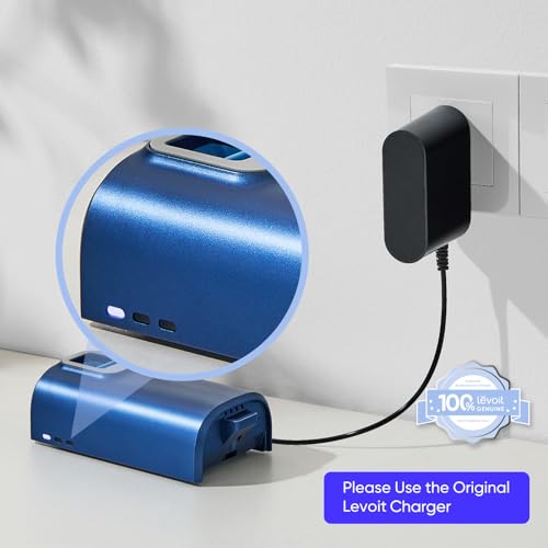 Image of Levoit LVAC-300, LVAC-200 MAX & VortexIQ Genuine Vacuum Charger, 27V, 0.9A