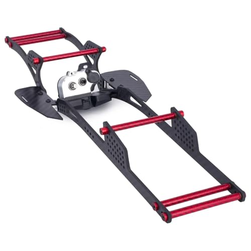 Kit cadre LCG Axial Scx10 1/10 en carbone pour le crawler RC extrême