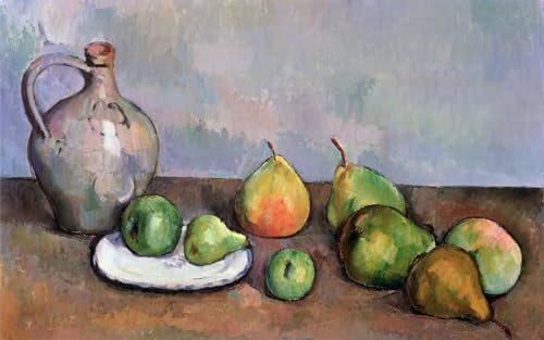 Oeuvre d'impression Paul Cézanne : affiche nature morte premium 60x90cm