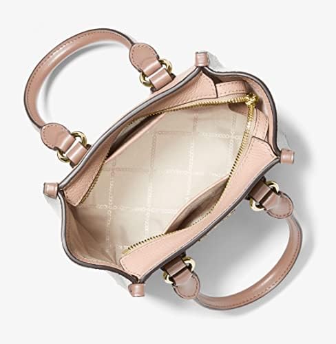 kris pebbled leather satchel