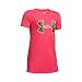 Under Armour Girls' Camo Fill Big Logo Short Sleeve T-Shirt