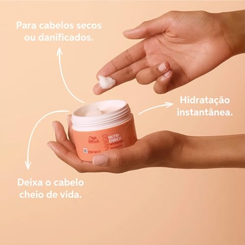 Kit Wella Professionals Invigo Nutri-Enrich Salon Máscara P (3 produtos)