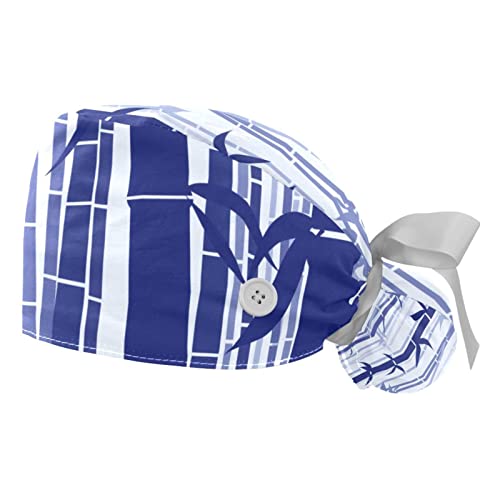 Casquettes de travail ajustables JDEZ pour éviter la transpiration et fixer les cheveux, x2