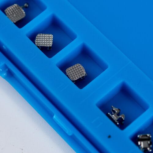 Miniatura 3 de Soportes de ortodoncia dentales autoligantes soportes ROTHMBT ranura .022 33-4-5 soporte de metal con gancho (MBT 022 345)