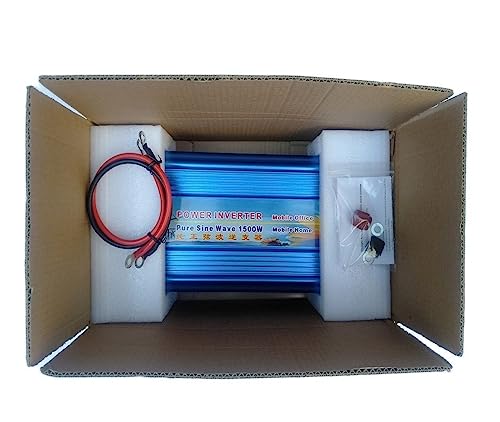 Onduleur 24V 220V onde pure 1500W convertisseur sinusoïdal pour camping-car - 4