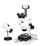zoom-mikroskop mit led Kamera: 3 Megapixel mit 0,5x optischer Adapter-Software: Aufnahme von Standbildern und Videos