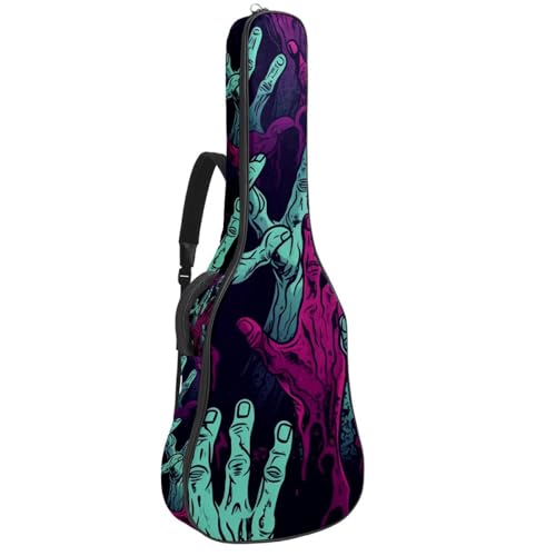 Housse guitare électrique 101,6 cm imperméable et résistante en toile Oxford