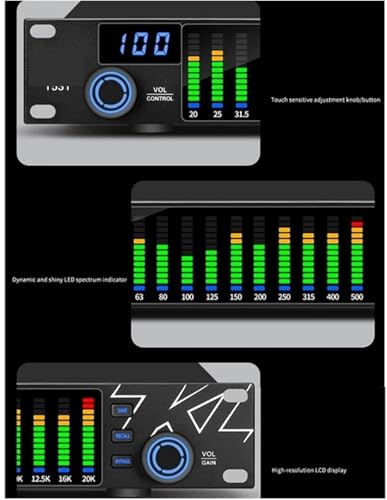 Mélangeur de son et égaliseur audio professionnel pour éliminer les résonances - 4