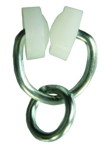 JR Products 81165 Type B Wheeled Curtain Carrier with Ring, (Pack of 14) (2-Pack)