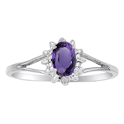 Bague Améthyste argent 925 hypoallergénique pour peaux sensibles