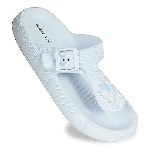 Image of MOZAFIA FASHION LADY WOMENS MOLDED FOOTBED AND NON SLIP OUTSOLE FOR COMFORTABLE FITTING | COMFORNT | ORTHO | SLIPPERS | CUSHIONED