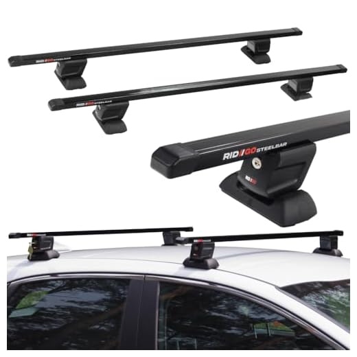 RIDIGO Stahl Dachträger für VW Caddy 3 III 2K 3/5-Tür 2004-2015