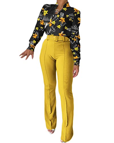 Shownicer Donna Tailleur Pantalone Completo Blazer...