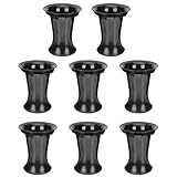 Ipetboom 8 Stück Lautsprecher Lufteinlassrohre 90x110mm aus Kunststoff Bassreflex Portrohre zur Bassverbesserung Lautsprecherzubehör für Home Audio