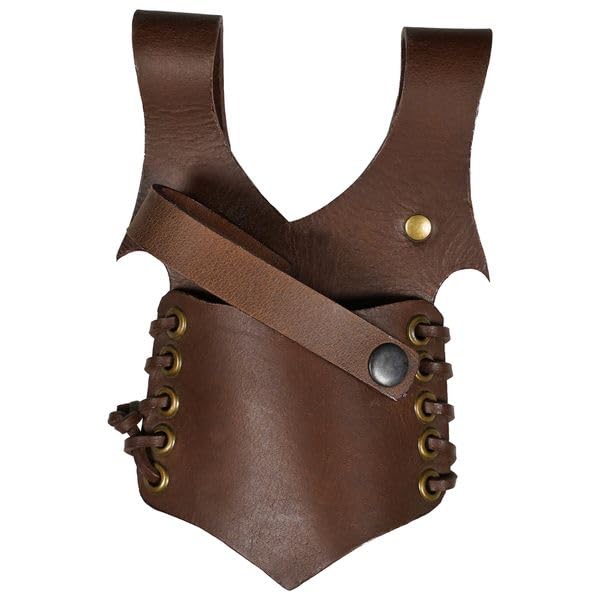 Mythrojan “Ranger” Frog, Ideal for Warrior Knight Ranger SCA LARP, Full Grain Leather