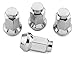 QuadBoss RT-GWM3/8240-14 Lug Nuts - 3/8 x 24mm - 14mm Head/Chrome
