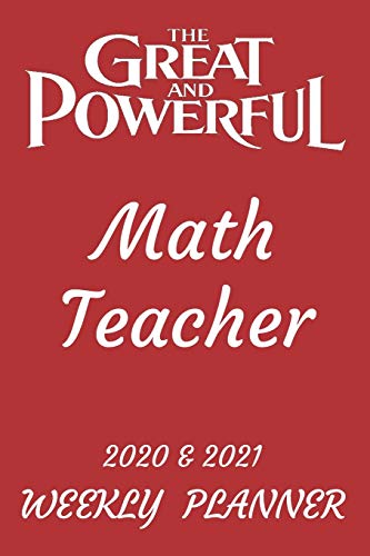 2020 & 2021 Two-Year Daily Planner | Best Gift For Math Teacher | Funny Appointment Book | Two Year Weekly Agenda Notebook For Mathematics Educator or ... Years of Monthly Plans | Personal Day Log image 3