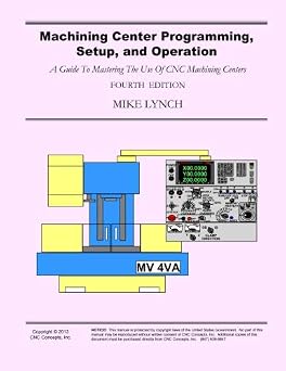 Machining Center Programming, Setup, and Operation A Guide To Mastering The Use Of CNC Machining Centers