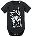 SO Dragon Son Baby Ball Goku Strampler Bio Baumwolle Body Jungen & Mädchen 0-12 Monate, Größe:68/4-6 Monate, Farbe:Schwarz