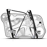 A-Premium Power Electric Window Regulator and Door Panel Without Motor Replacement for Volkswagen Jetta 1999-2005 Golf Bora Front Right Passenger Side