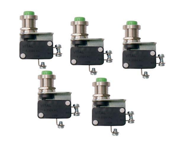 SP Electron AC 10A 250V Micro Limit Screw type Push Switch (Pack of 5)-picture-11