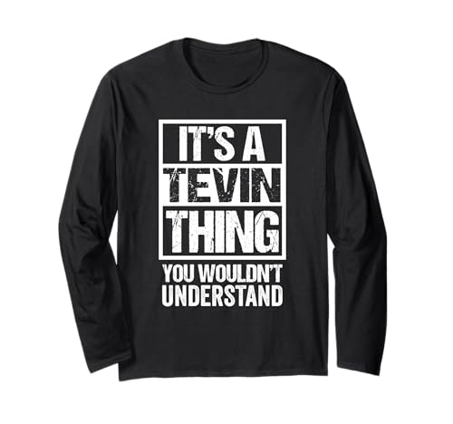It's A Tevin Thing You Wouldn't Understand First Name ����T�V���c