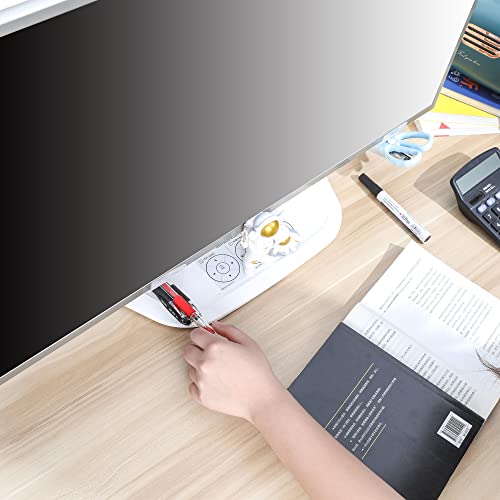 Creative Diy Screen Pen Pencil Holders Desktop Accessories Bags Desk Organizers Containers Storage Bags-2 Pack (Triangle) #TOP6