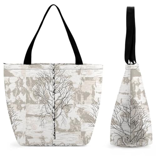 Sac à bandoulière grand format : sac de shopping pour voyage avec base stable