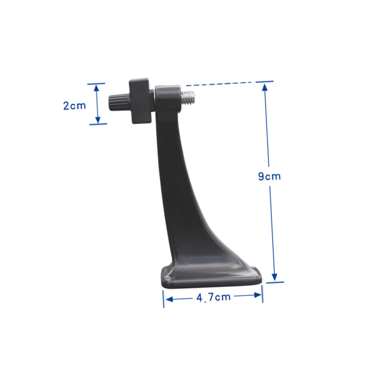 HOMSFOU 4Pcs Binoculares Binoculares De Aluminio Sujetar Abrazadera Soporte Neutral Turismo Binocular Soporte Accesorios Trípode Aleación Hilo Trípode Adaptador Reloj Pájaro Binocular