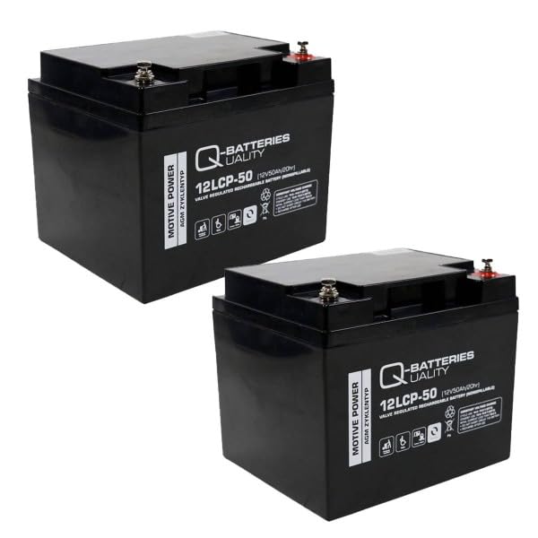 Akumulator zamienny do deskorolki Dietz Alvaro+Agin Scooter 24 V 2 x 12 V 50 Ah
