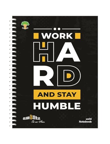 Image of amblitz Spiral Notebook | 18 X 24 CM | B5 Size | School /College Students's Choice for Note Making | 70 GSM Thick White Paper | Diary Size | Personal & Office Use | (200 Pages, UNRULED Notebook)