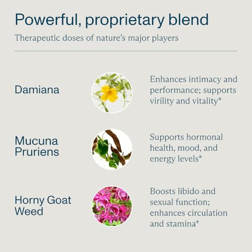 FOCL Male Libido Booster with Horny Goat Weed, Damiana, Tribulus Terrestris for Men - Supports Healthy Levels, Boost Stamina, Performance, Endurance, Male Enhancing Supplement Gummies - Thumbnail 3